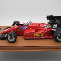  Ferrari 126 C4-M2 1984 European Gp Driver R. Arnoux car #28