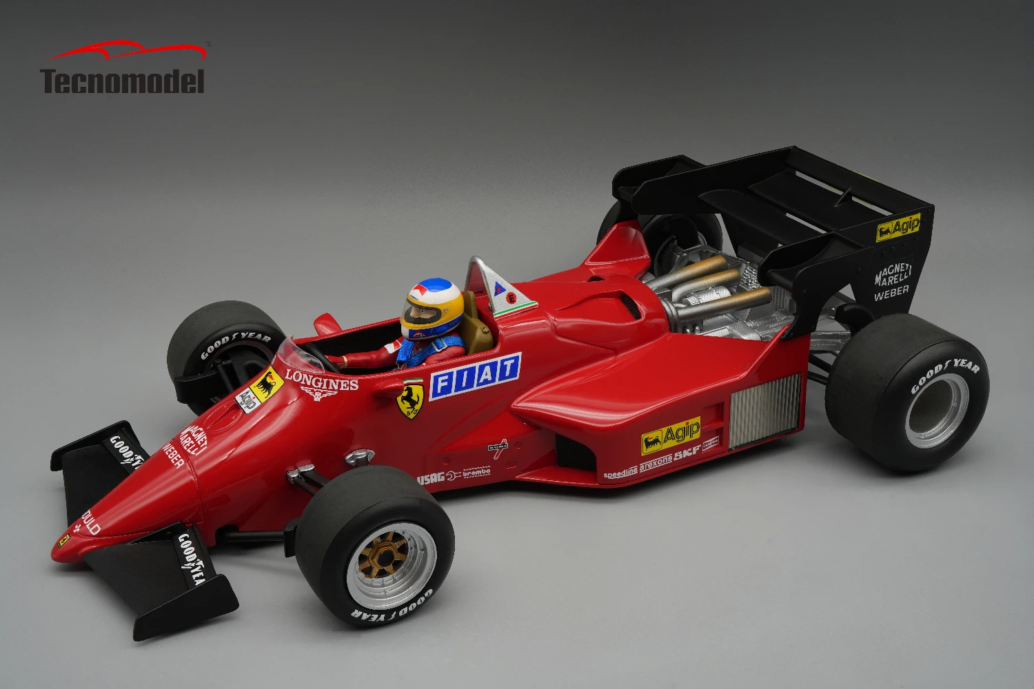 Ferrai 126 C4-M2 Presentation Version 1984 Championship Michele Alboreto