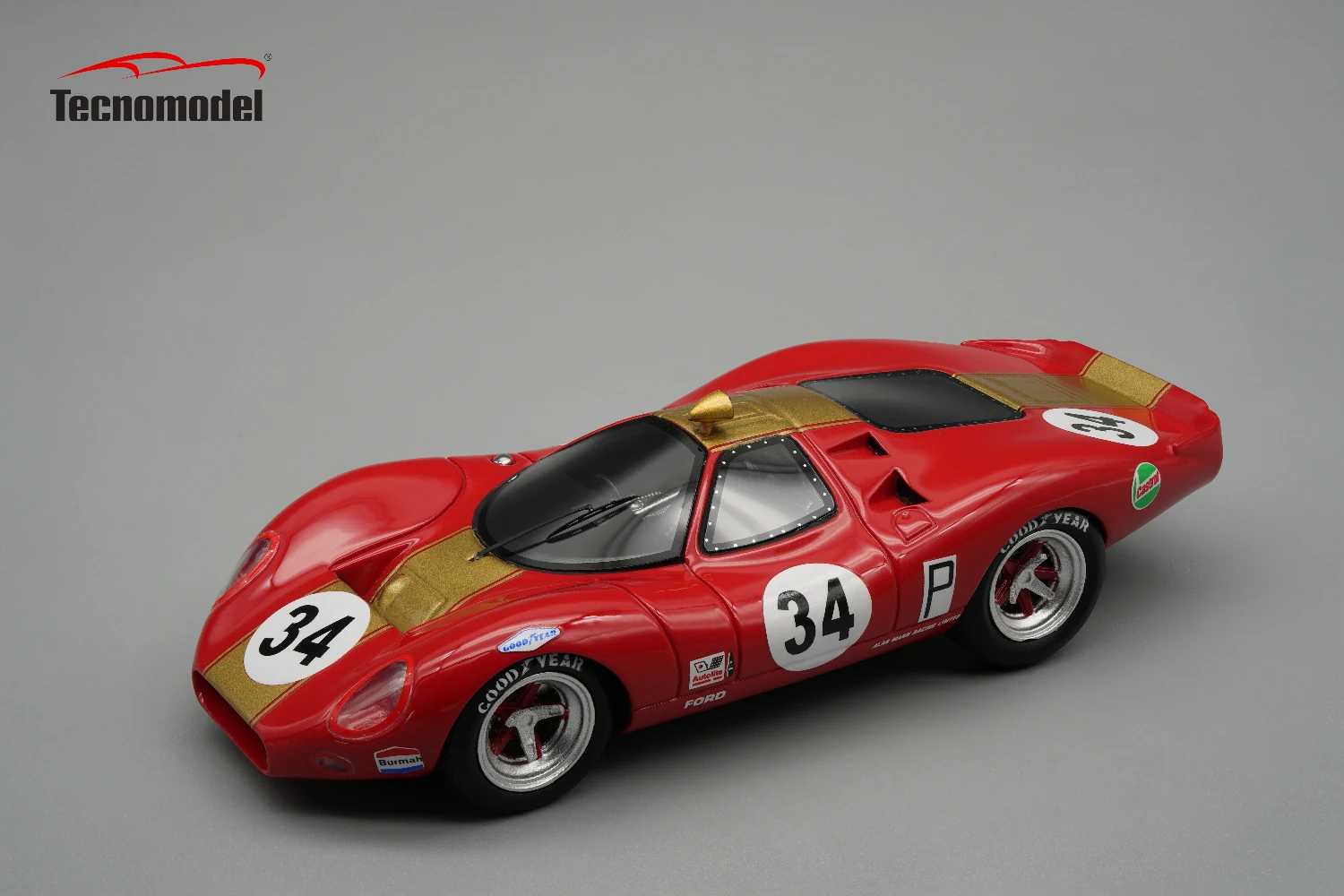 TM43-31B Ford P68 Brands hatch 1968 Driver B. Mclaren/Mike Spence/D. Hulme Car #34