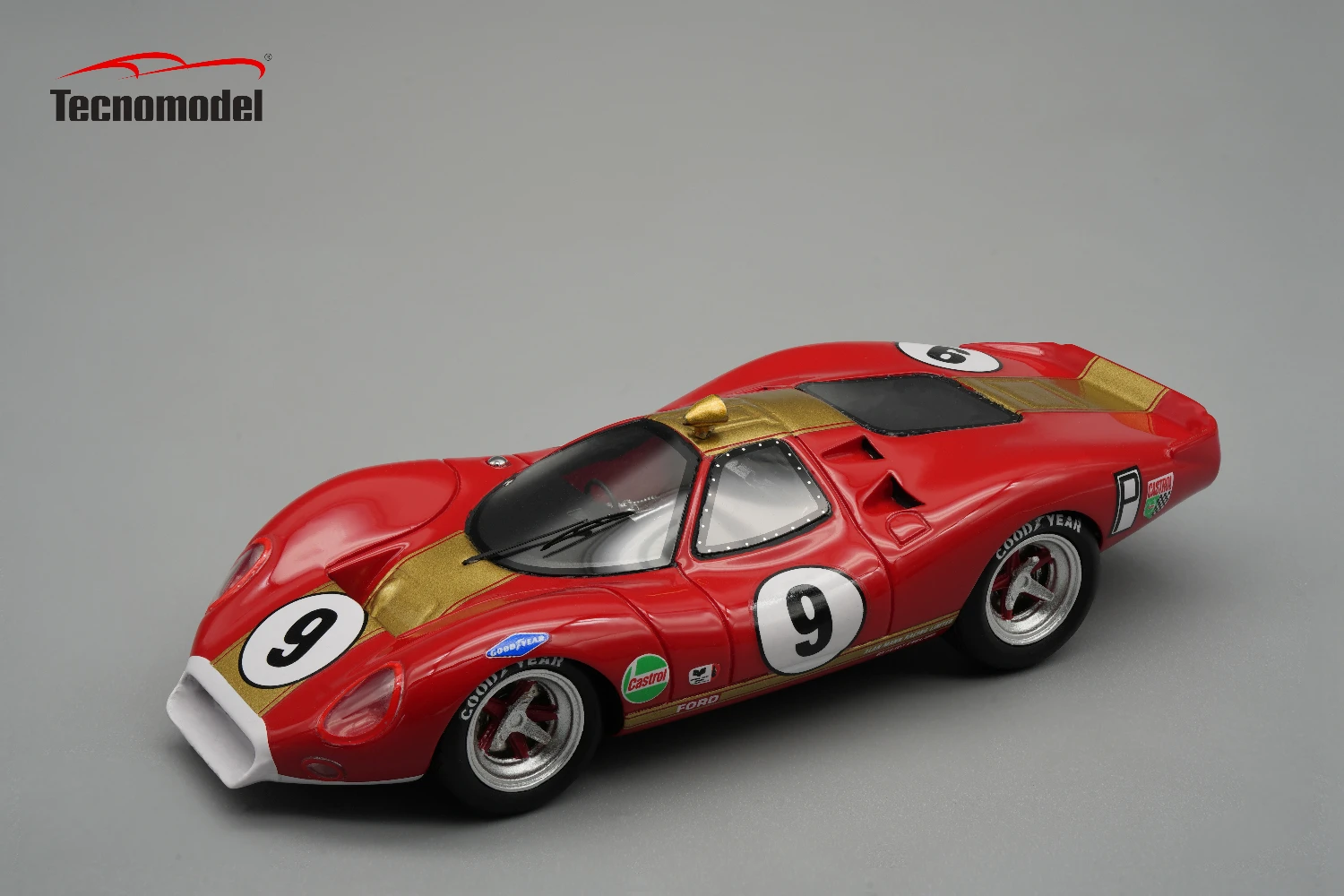 TM43-31D Ford P68 1000Km Spa 1968 Driver Frank Gardner /Hubert Hahne car #9