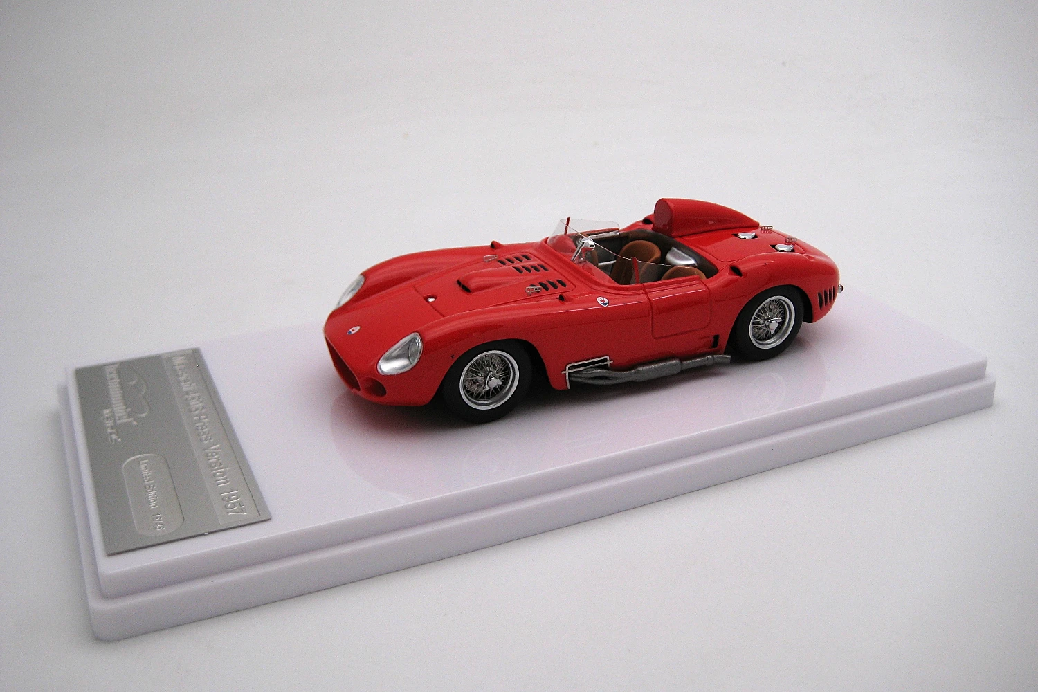 TM43-39E Maserati 450S 1957 Press street version Red