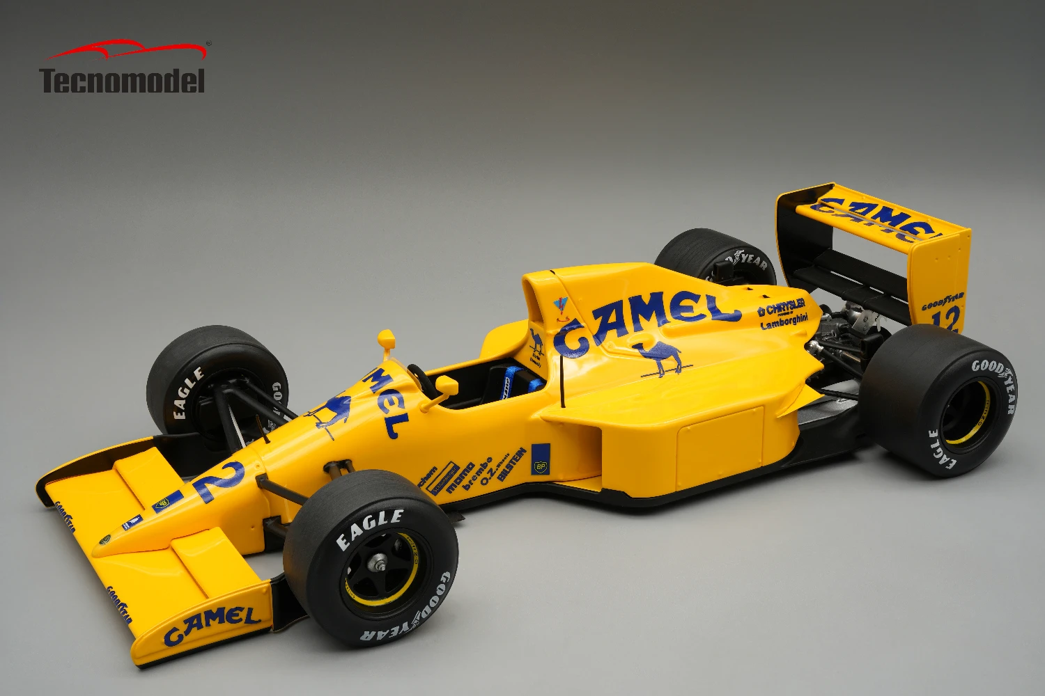 Lotus 102 1990 Lamborghini Engine Monaco GP Driver: Martin Donnelly THIS MODEL CAMES WITH THE SHOWCASE INCLUDED