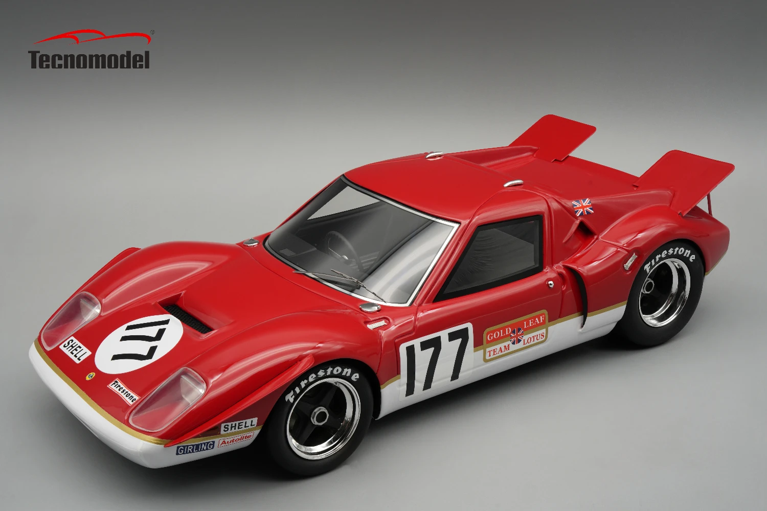 Lotus 62 MN GT Thruxton 1969 car #177 Driver: Roy Pike - WINNER