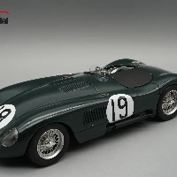 Jaguar C-Type Longtail Le Mans 24h 1952 car #19 Driver: P. hitehead - I. Stweart