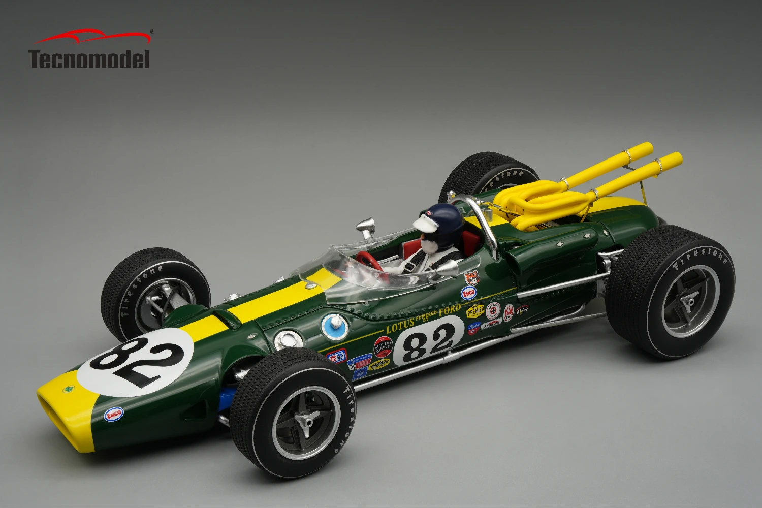 Lotus 38 1965 Winner 500  Indy Driver: Jim Clark car #82