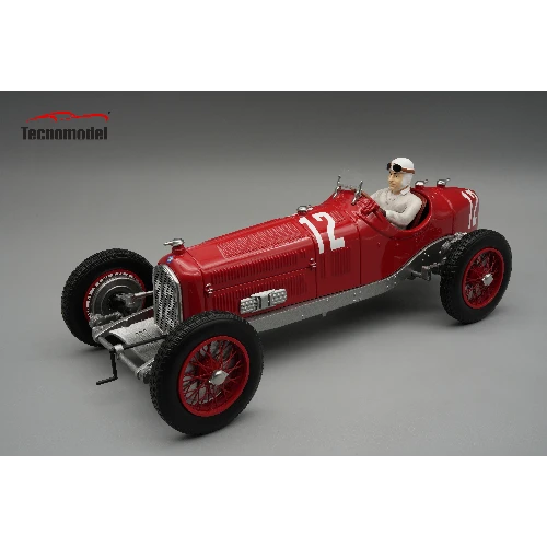 TMD18-326D Alfa Romeo P3 Tipo B Winner French GP 1932 Driver: Tazio Nuvolari car #12