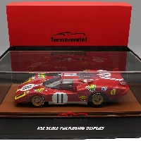 TM12-02D Ferrari - 512S 5.0L v12 Long Tail team spa Ferrari SEFAC #8 24h Le Mans 1970 A.Merzario - C.Regazzoni