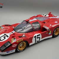 TM12-02H Ferrari 512S Filippinetti Car #15 Le mans 1970 Driver: Parkes-Muller