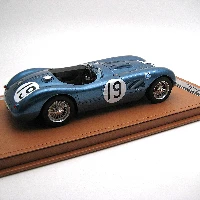 JAGUAR - C-TYPE SPIDER ECURIE ECOSSE N 19 WINNER GOODWOOD 1953 I.STEWART - N.SANDERSSON