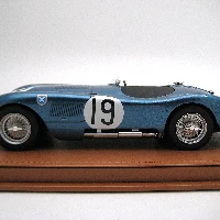 JAGUAR - C-TYPE SPIDER ECURIE ECOSSE N 19 WINNER GOODWOOD 1953 I.STEWART - N.SANDERSSON