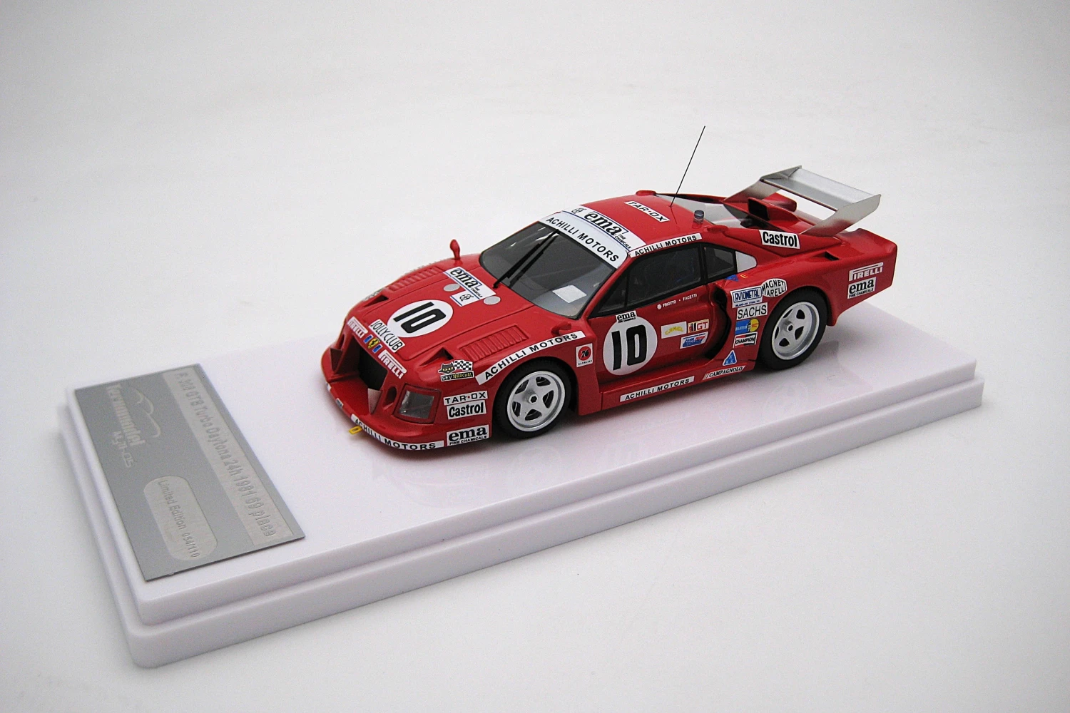 TM43-50A Ferrari 308 GTB Turbo Daytona 24h 1981 Drivers: Carlo Facetti - Martino Finotto
