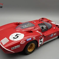 TM12-12A Ferrari 512S Long Tail Le Mans 24h 1970 Drivers: ickx-Schetty