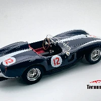 Ferrari 250 TR Pontoon-Fender Eläintarhanajo 1958 Team Askolin 3°place car #12 Driver: C. Lincoln 