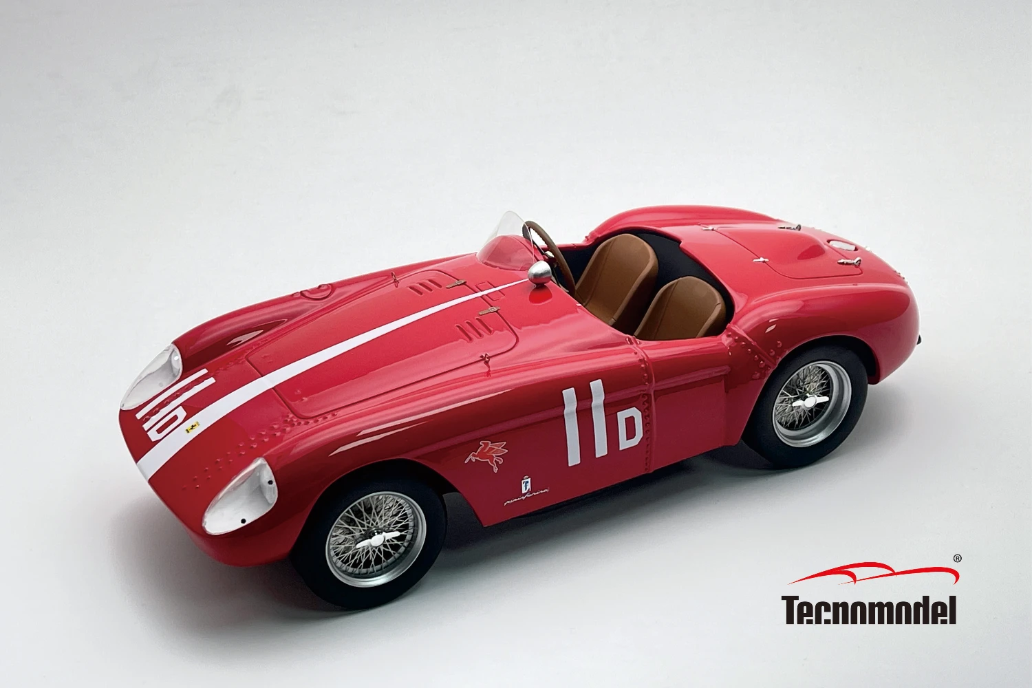 Ferrari 500 Mondial Pebble Beach 1956 car #11 - 10° place Driver: J.V. Neumann 