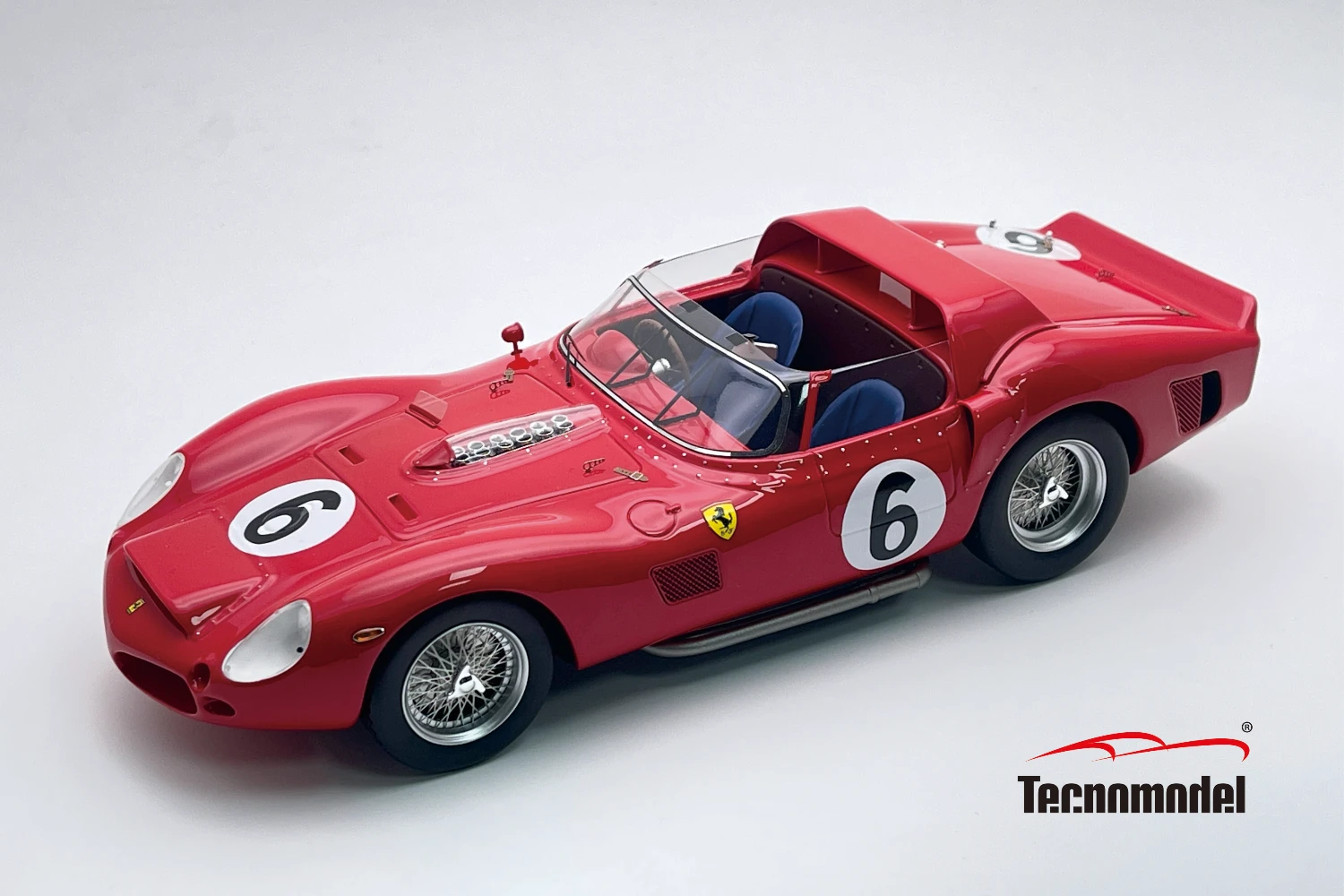 Ferrari 330 TRI-LM Le Mans 24h 1962 car #6 Winner Driver: O.Gendebien - P.Hill 