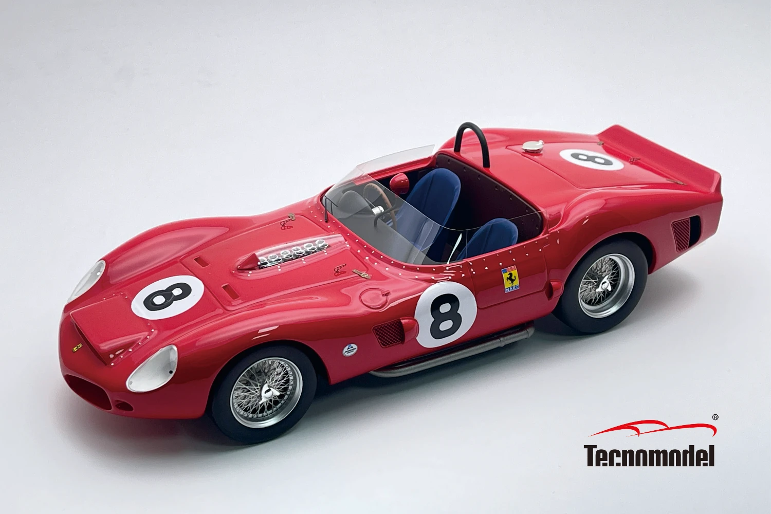 Ferrari 330 TRI-LM Bridghampton 400 kms 1962 car #8 Winner Driver: P.Rodriguez