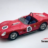 Ferrari 330 TRI-LM Bridghampton 400 kms 1962 car #8 Winner Driver: P.Rodriguez