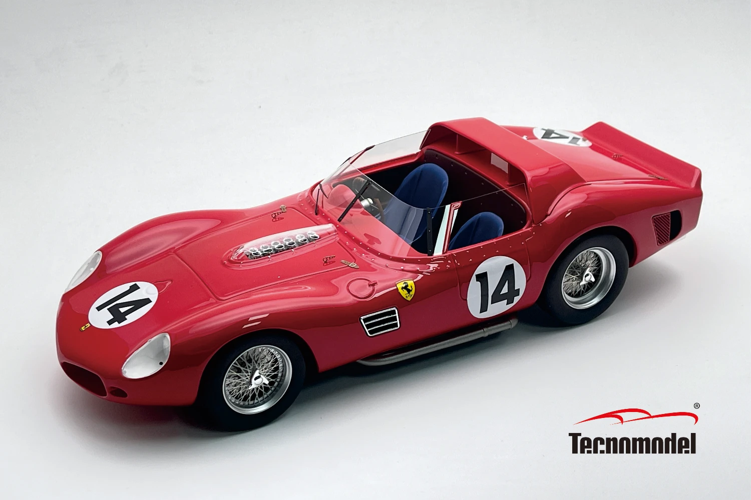 Ferrari 330 TRI-LM Test Le Mans 24h 1962 car #14, 3rd Place Driver: M.Parkes - G.Baghetti - W.Mairesse