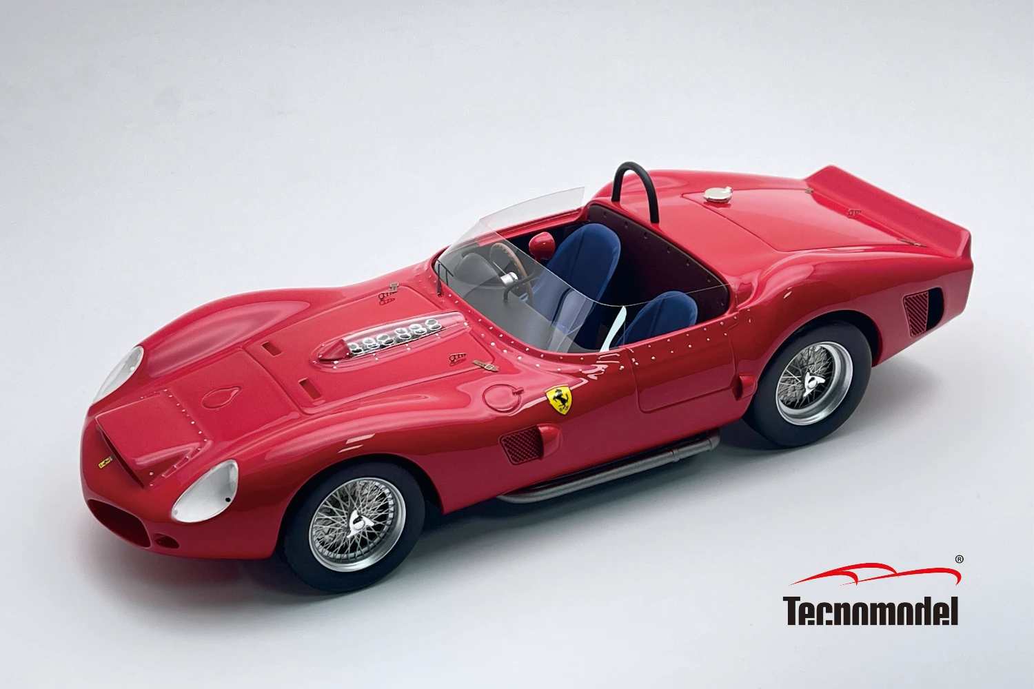 Ferrari 330 TRI NO Rool-Bar lower windshield Press Version Ferrari Red
