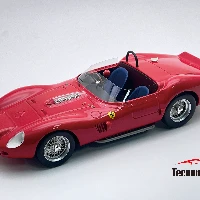 Ferrari 330 TRI NO Rool-Bar lower windshield Press Version Ferrari Red