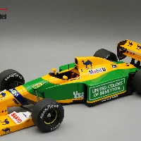 Benetton B192 1992 British GP Driver:  M.Brundle Car # 20