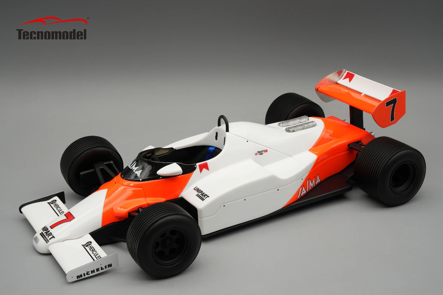 Mclaren MP4/1C 1983 Monaco GP Driver: John Watson Raining Tyres Car #7