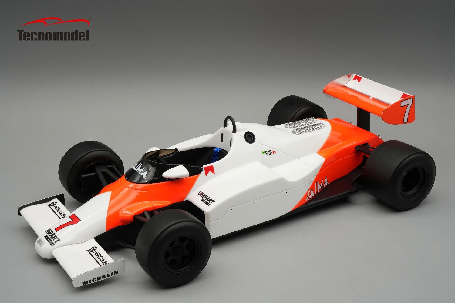 Mclaren MP4/1C 1983 Silverstone Test Driver: Ayrton Senna Car #7