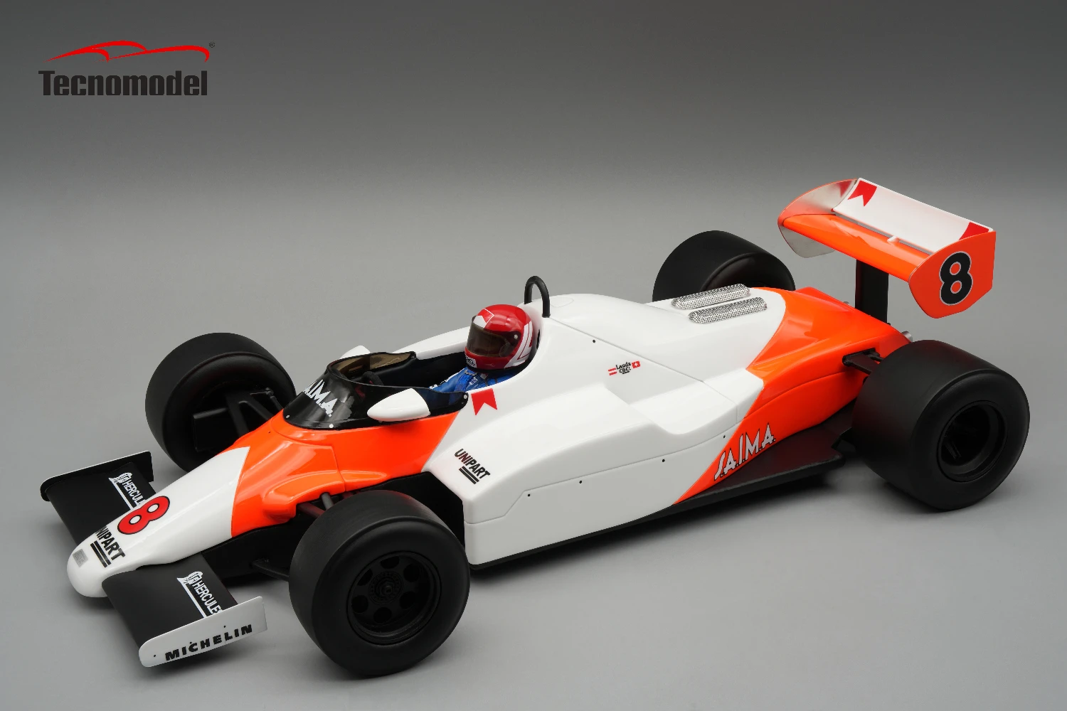 Mclaren MP4/1C 1983 USA GP Driver: Niki Lauda Car #8
