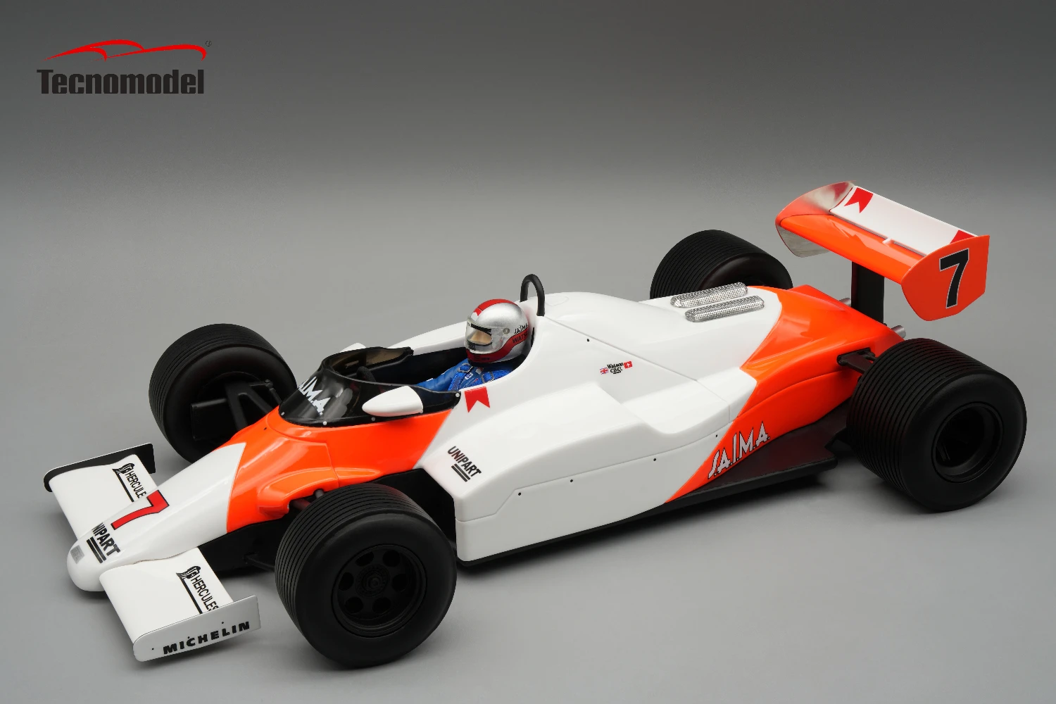 Mclaren MP4/1C 1983 Monaco GP Driver: John Watson Raining Tyres Car #7