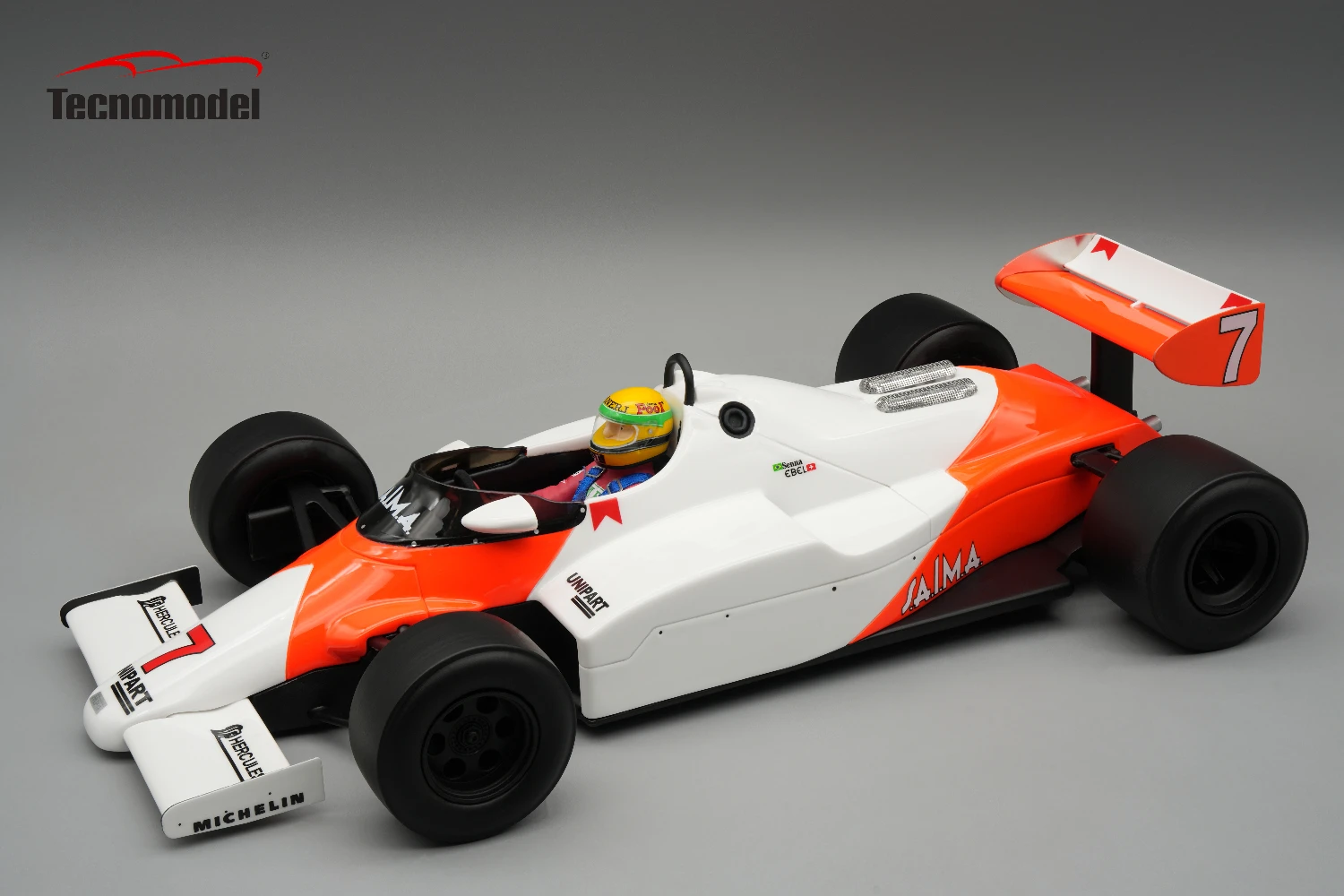 Mclaren MP4/1C 1983 Silverstone Test Driver: Ayrton Senna Car #7