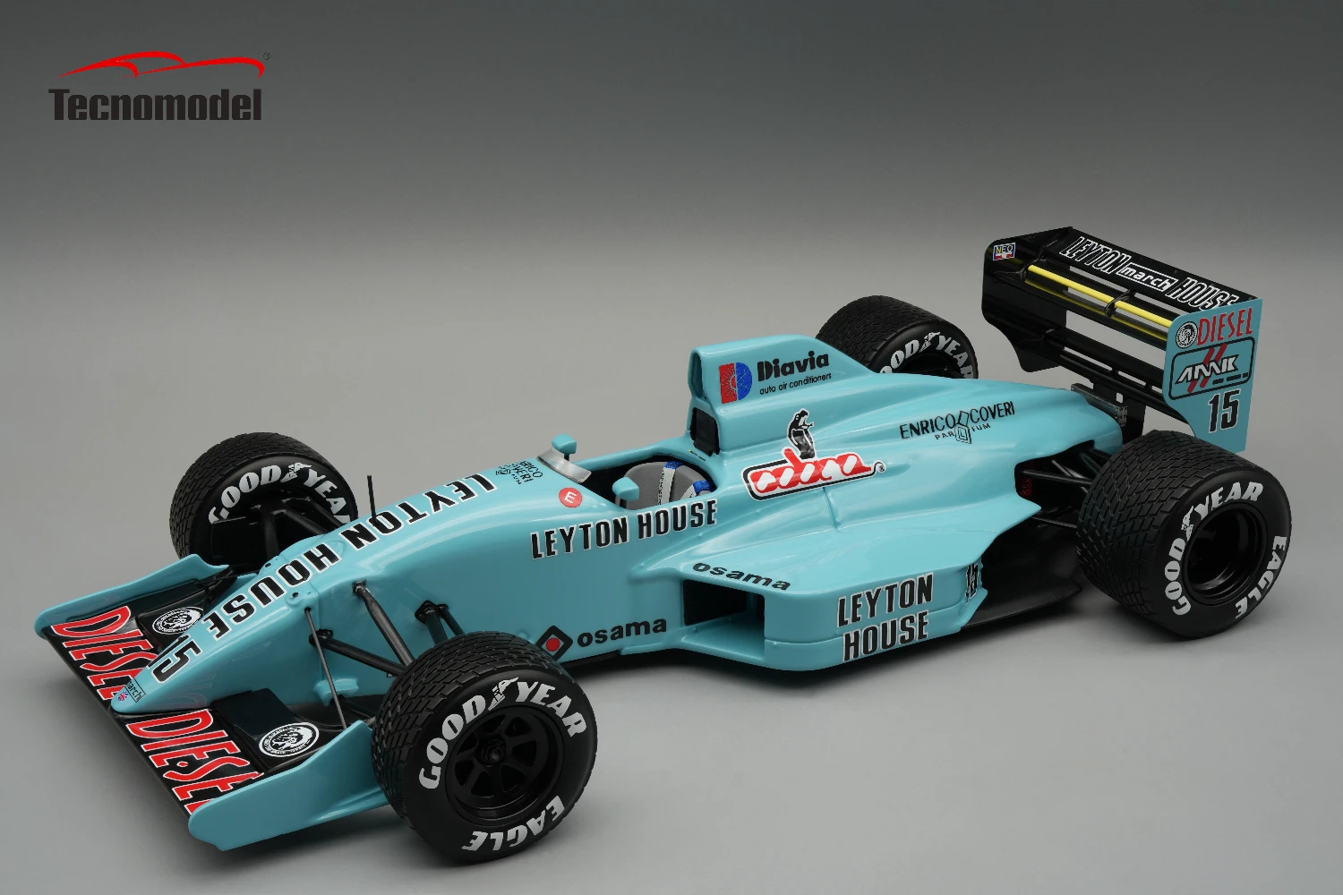 March 881 1988 Englang GP Driver Mauricio Gugelmin Raining Tyres