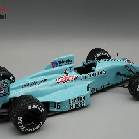 March 881 1988 Englang GP Driver Mauricio Gugelmin Raining Tyres