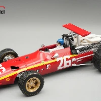 Ferrari 312F1/68 French GP Driver: jacky Ickx 1968 SHOWCASE INCLUDED