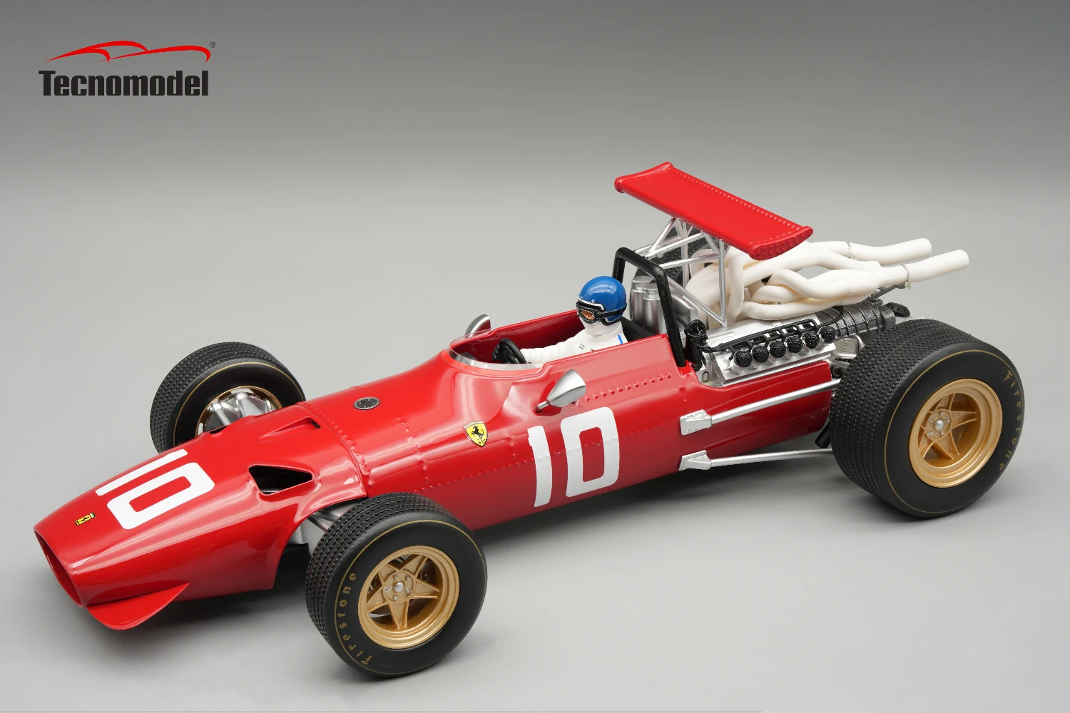 Ferrari 312F1/68 Dutch GP Driver jacky Ickx 1968 SHOWCASE INCLUDEED
