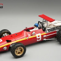 Ferrari 312F1/68 Nurburgring GP Driver jacky Ickx 1968 SHOWCASE INCLUDED