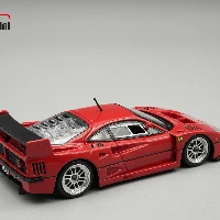 Ferrari F40 LM 1996 Press version Red with  Enkei Silver wheels