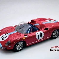 Ferrari 330P Le Mans 24h 1964 car #14 Maranello Concessionaires 2° place Driver G. Hill - J. Bonnier