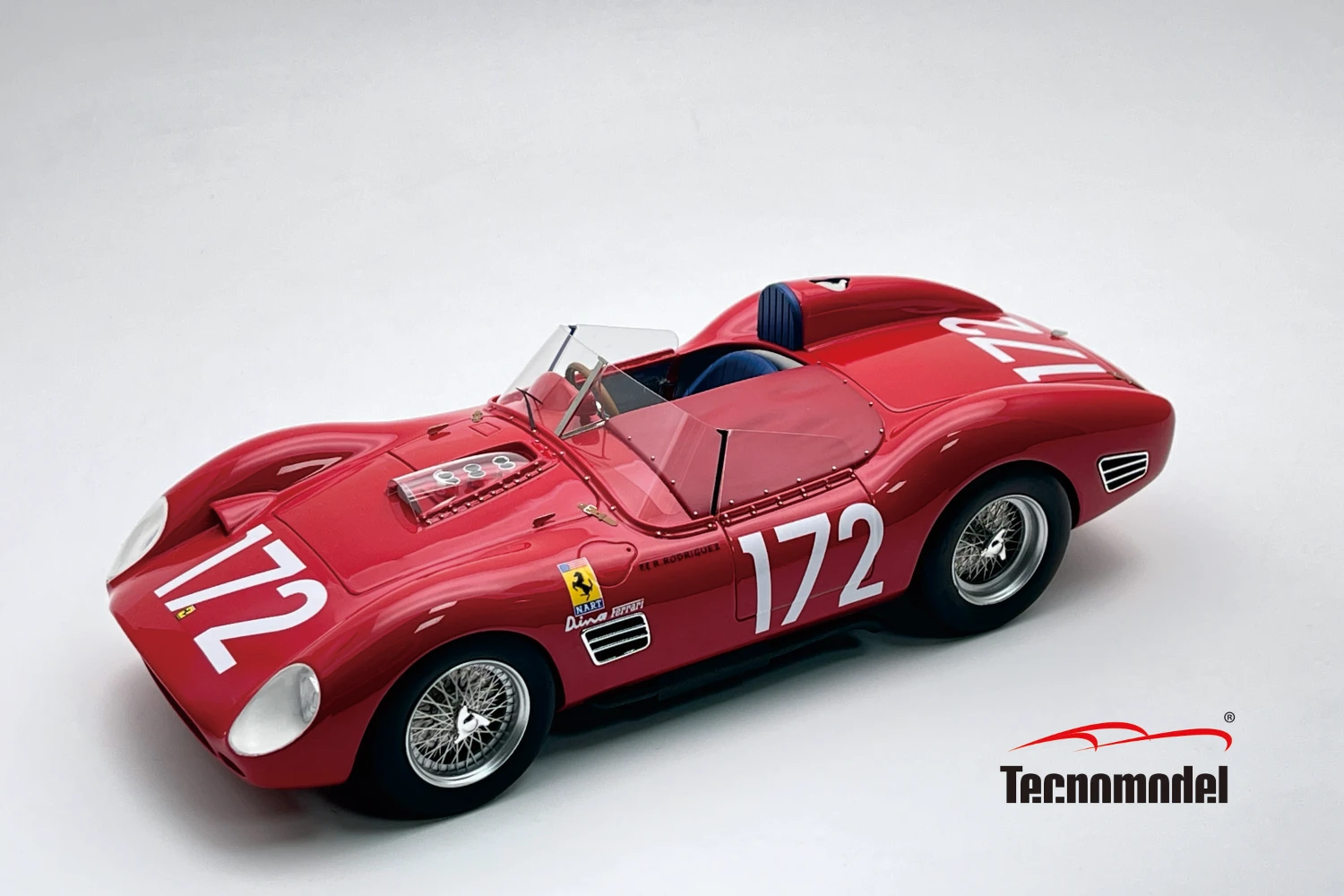 Ferrari Dino 196 S Targa Florio 1960 car #172 - 7° Place Driver: R. Rodriguez - P. Rodriguez 