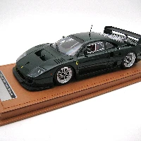 Ferrari F40 LM 1996 Press Version Dark English Green THIS MODEL CAMES WITH THE SHOWCASE INCLUDED