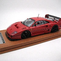 Ferrari F40 LM 1996 Press Red with Black wheels THIS MODEL CAMES WITH THE SHOWCASE INCLUDED
