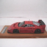 Ferrari F40 LM 1996 Press Red with Black wheels THIS MODEL CAMES WITH THE SHOWCASE INCLUDED