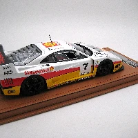 Ferrari F40 LM 1996 Monte Shell sponsor Rendering edition with Black wheels Car 7 THIS MODEL CAMES WITH THE SHOWCASE INCLUDED