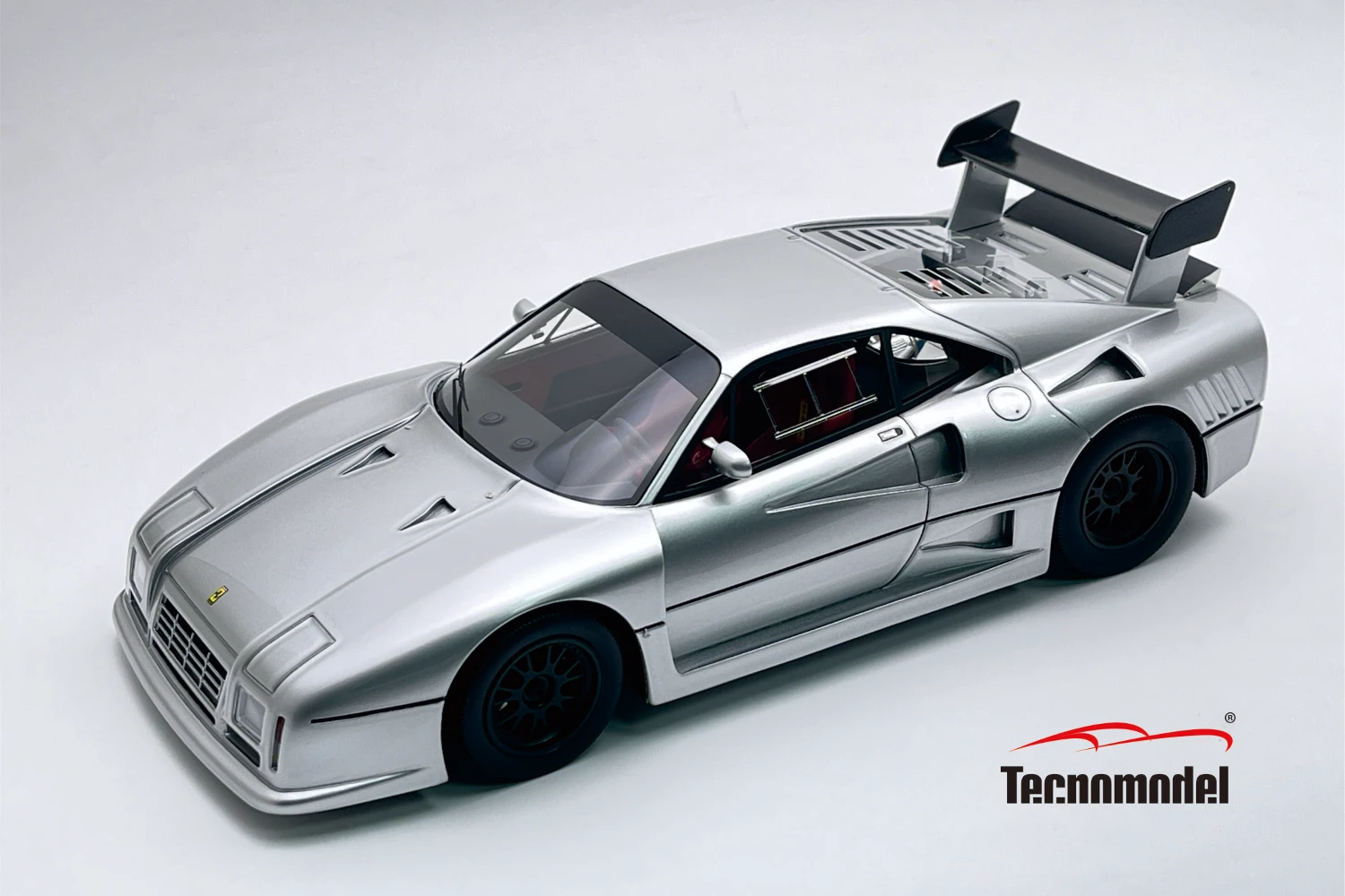 Ferrari 288 GTO Evoluzione 1985  Nurburgring Silver With Black Wheels