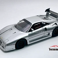 Ferrari 288 GTO Evoluzione 1985  Nurburgring Silver With Black Wheels