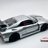 Ferrari 288 GTO Evoluzione 1985  Nurburgring Silver With Black Wheels