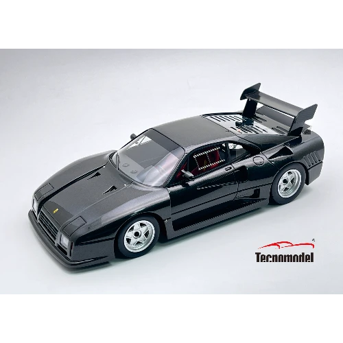 Ferrari 288 GTO Evoluzione 1985 Metallic Black Silver Wheels