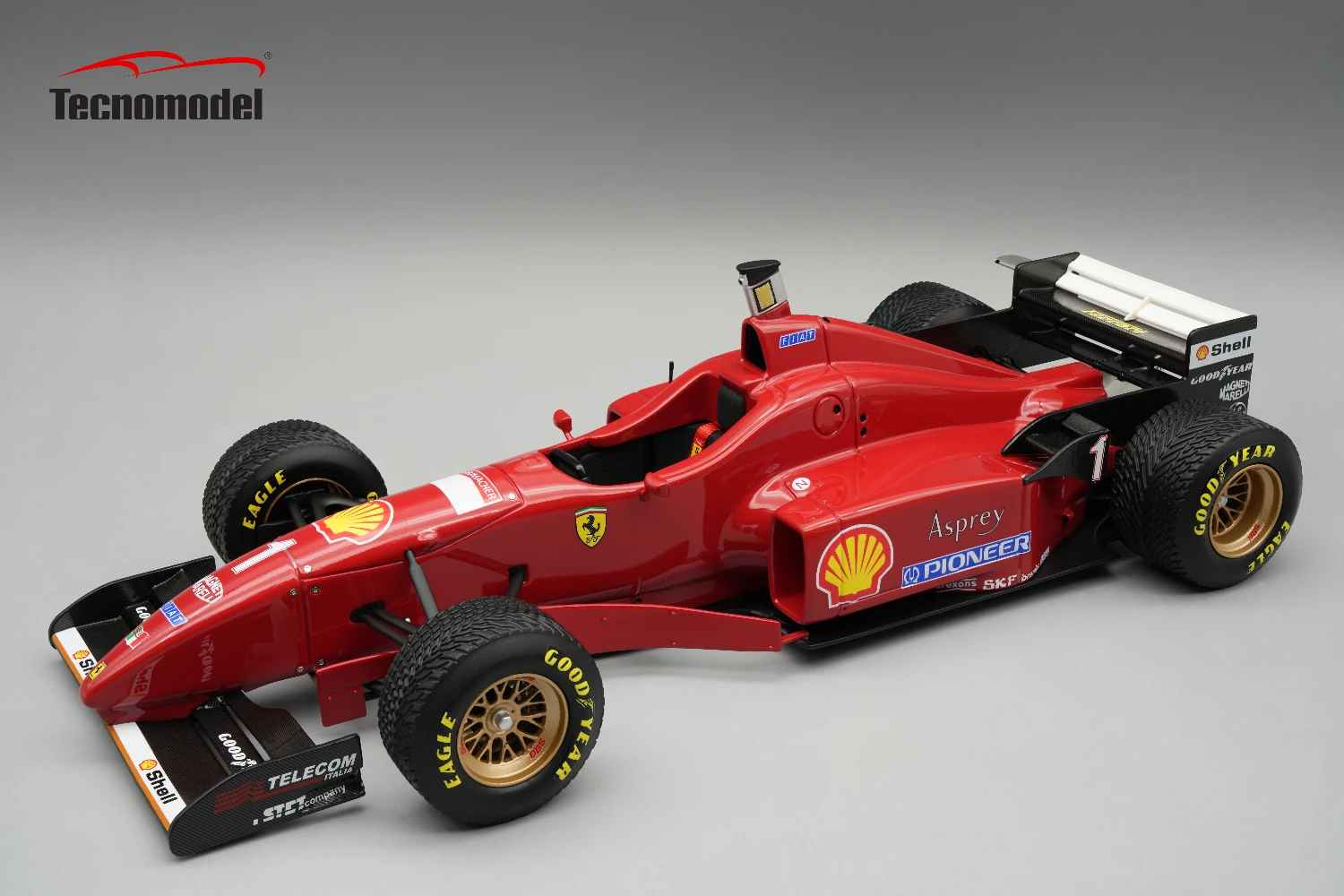  Ferrari F310 1996 Spain GP Raining Tyres Driver: Michael Schumacher