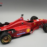  Ferrari F310 1996 Spain GP Raining Tyres Driver: Michael Schumacher