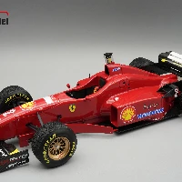 Ferrari F310 1996 Spain GP Raining Tyres Driver Eddie Irvine 