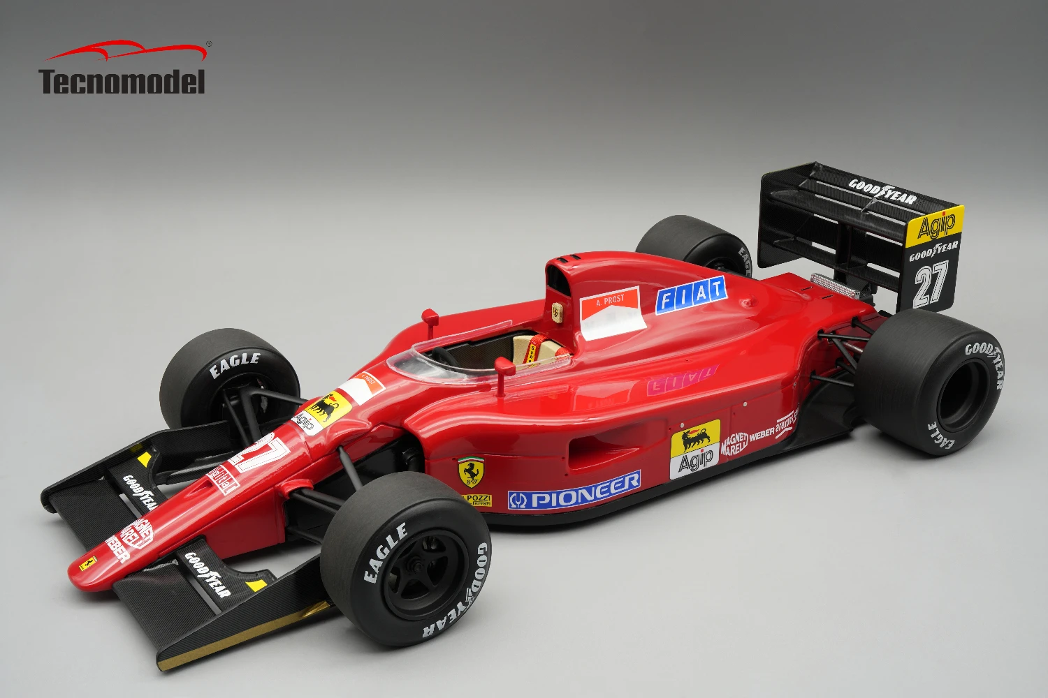 Ferrari 642 F1 1991 Monaco GP Driver Alain Prost